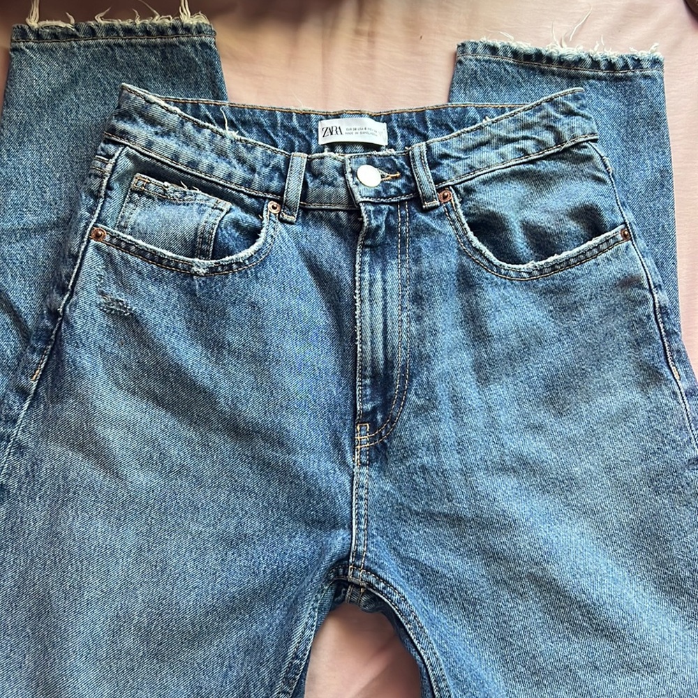 Zara mom jeans